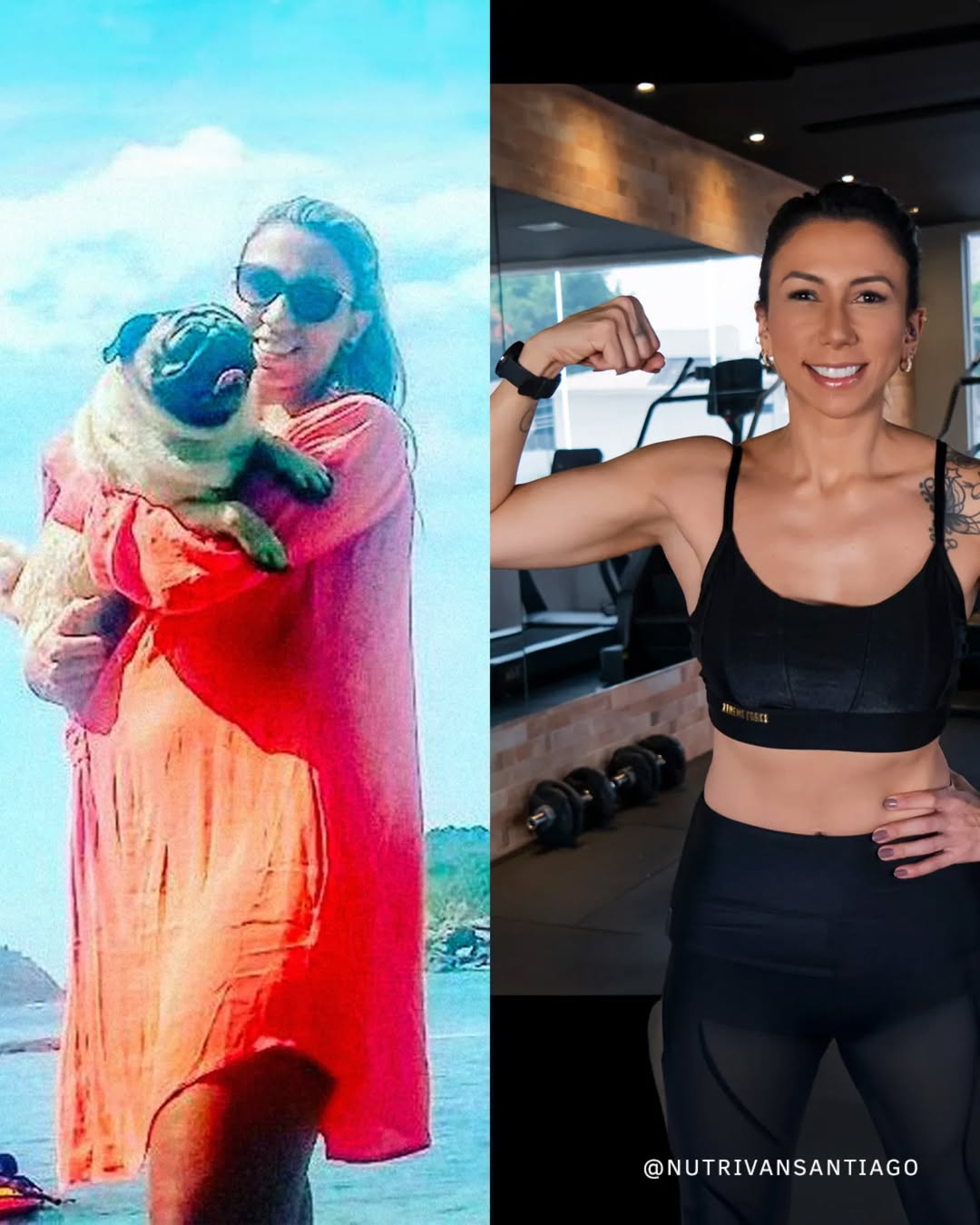 Dra. Vanessa antes e depois